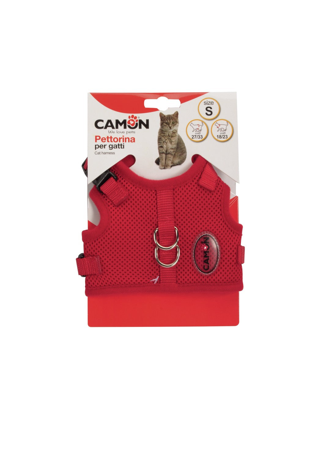 Camon Pettorina Mesh Regolabile per Gatti – Taglia L Camon Pettorina Mesh Regolabile per Gatti – Taglia L